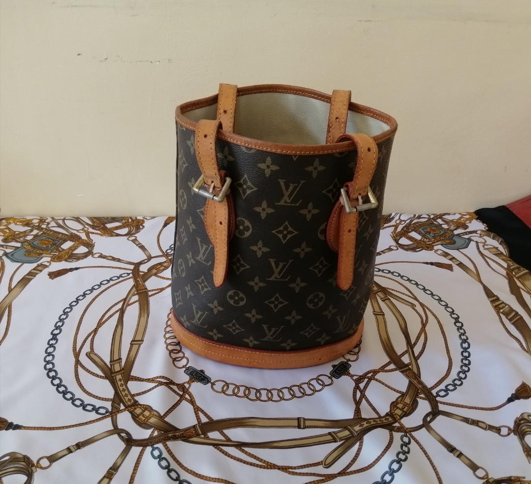 Lv bucket vintage, Luxury, Bags & Wallets on Carousell