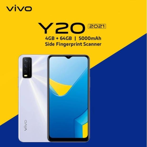 Vivo Y20 2021 Dawn White Mobile Phones Tablets Android Phones Others On Carousell