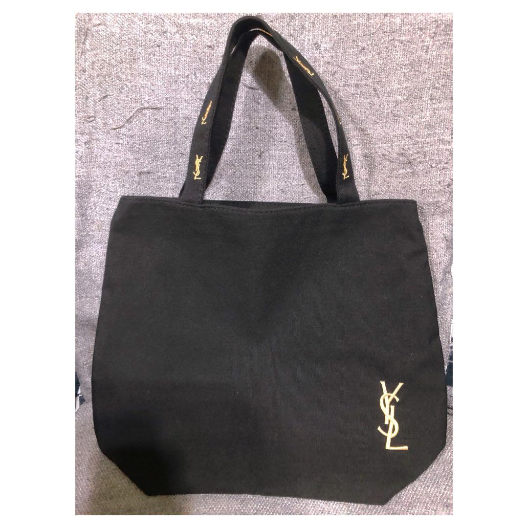 現貨 Ysl Saint Laurent 聖羅蘭專櫃滿額禮 托特包手拿包 有拉鍊款 名牌精品 精品包包在旋轉拍賣