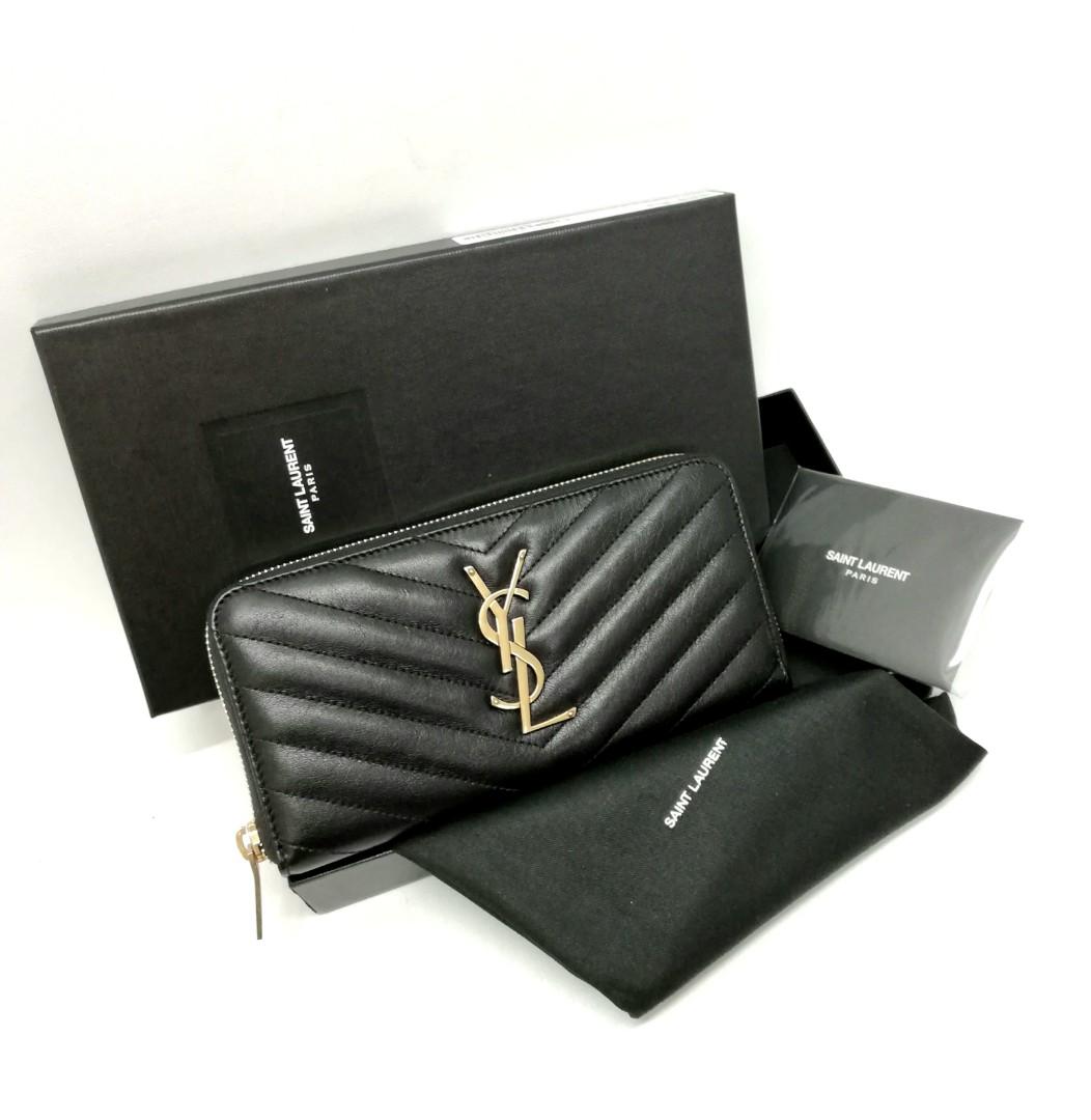 Ysl zippy wallet store