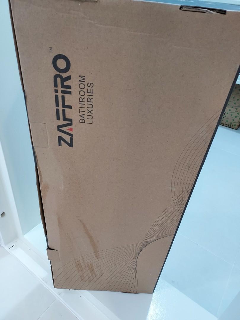 Zaffiro Rain Shower black, Furniture & Home Living, Bathroom & Kitchen Fixtures on Carousell