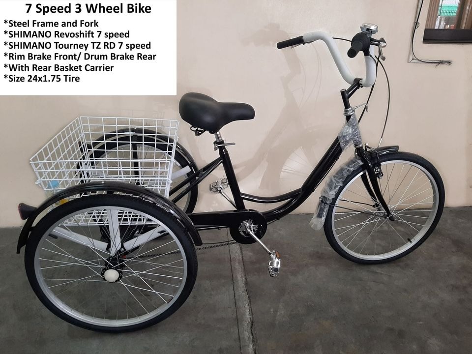 3 wheel bike tri wheel trike bicycle Sports Equipment Bicycles