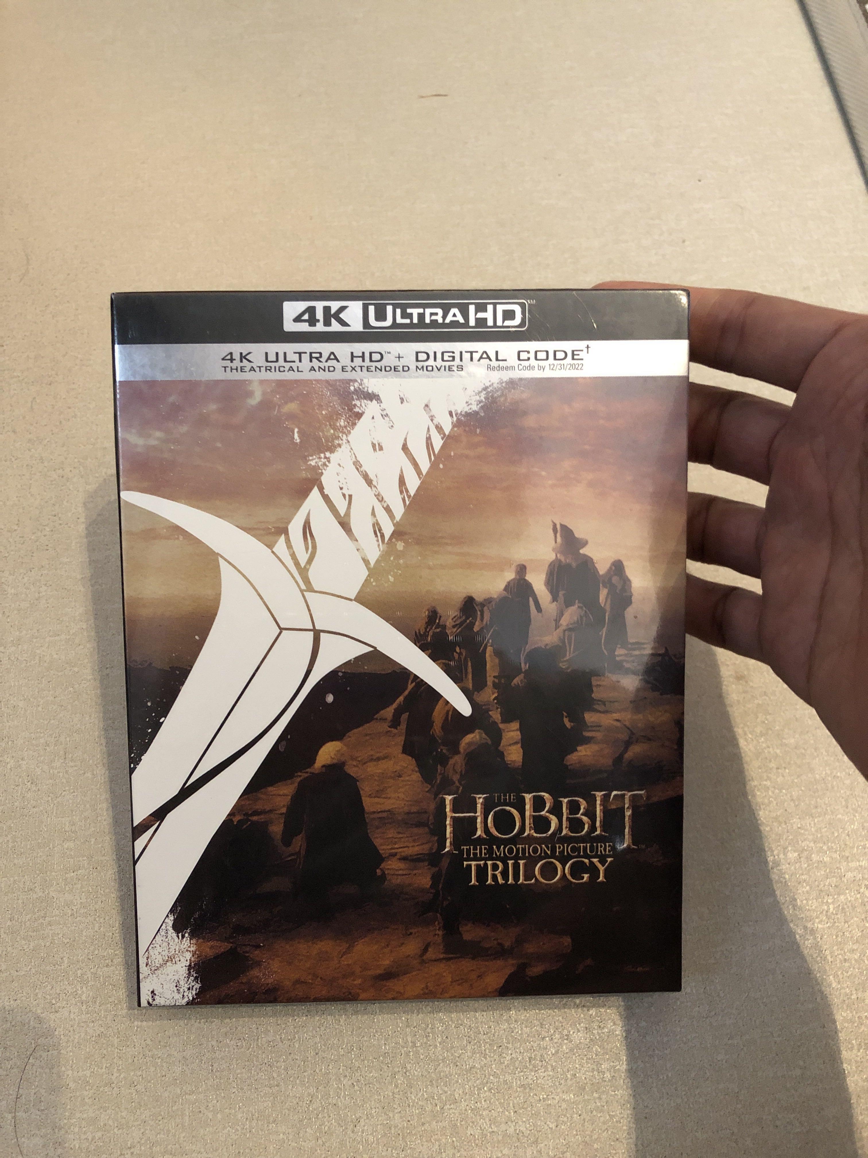4K) Hobbit TRILOGY 4K UHD Ultra HD Blu-ray, TV Home Appliances