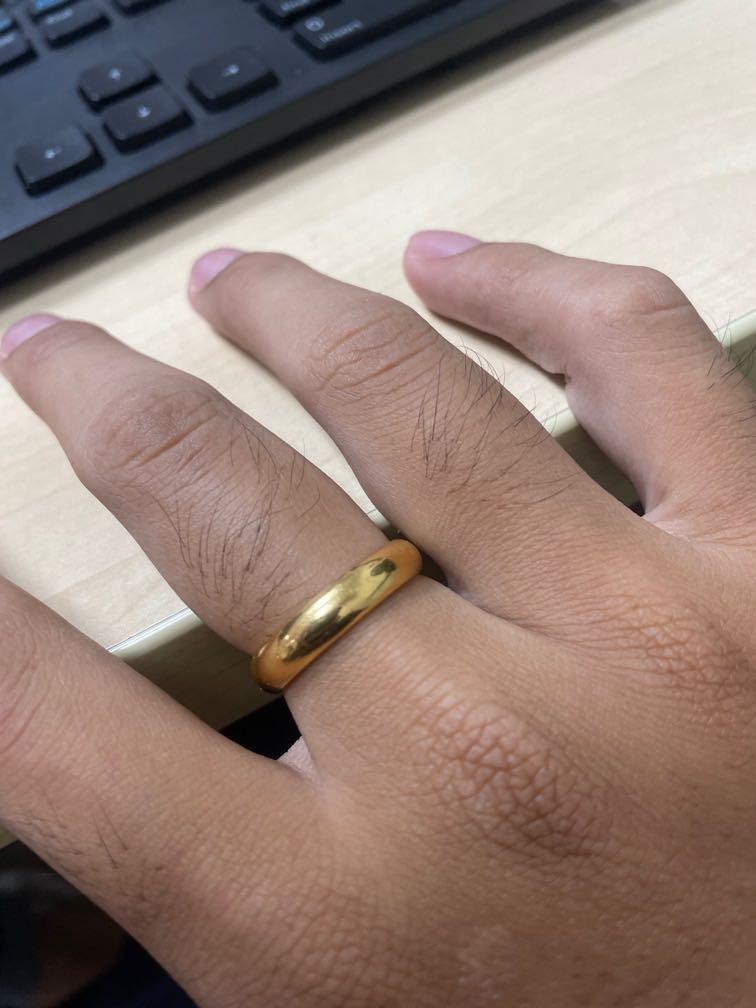 Cheap solid shop gold rings