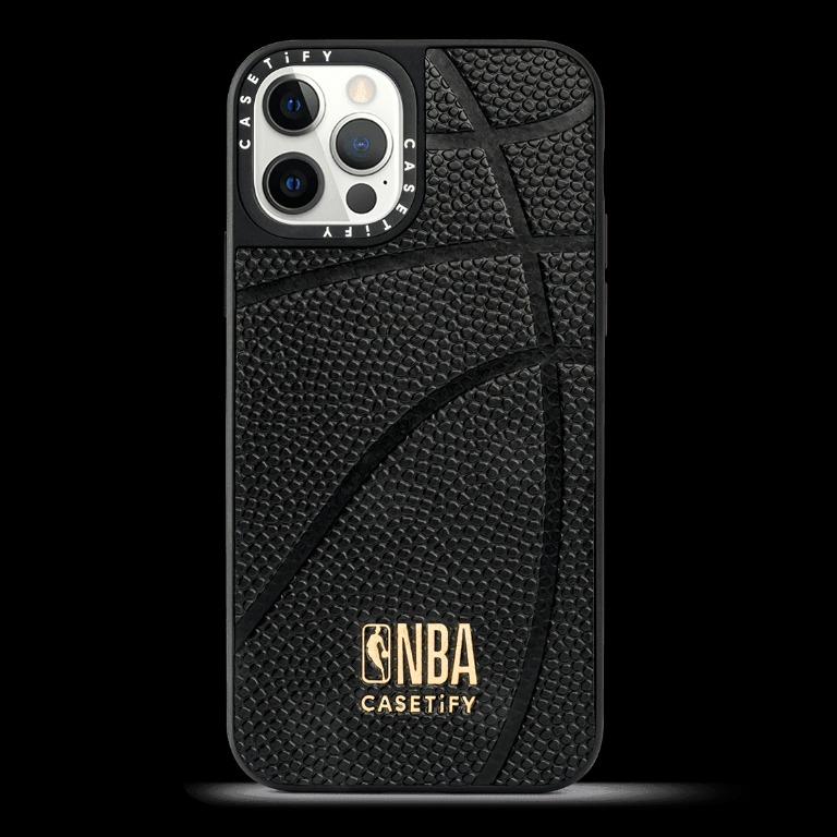 限量版手機殼CASETiFY x NBA iPhone 12 Pro Basketball Case - Black