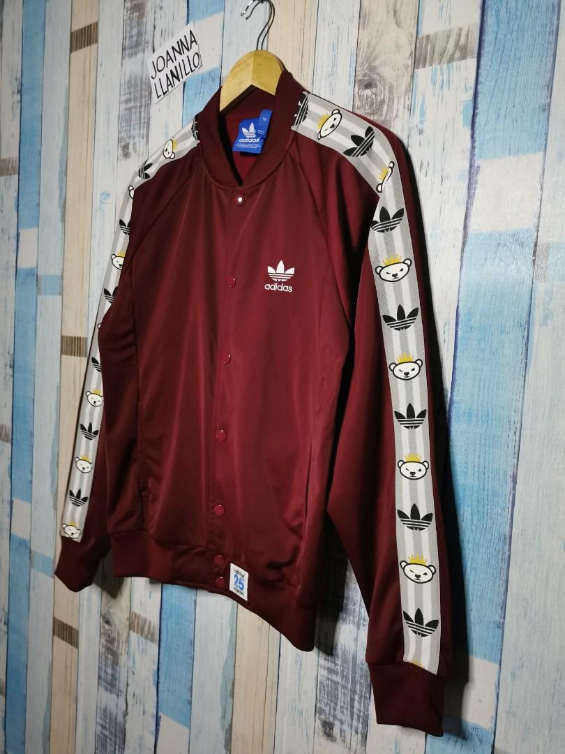 Adidas X NIGO Bear String Track Jacket, Men's Fashion, Activewear on  Carousell