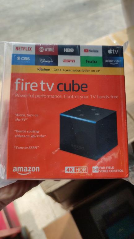 Amazon Fire Cube 4k Brand New Sealed Audio Portable Audio Accessories On Carousell