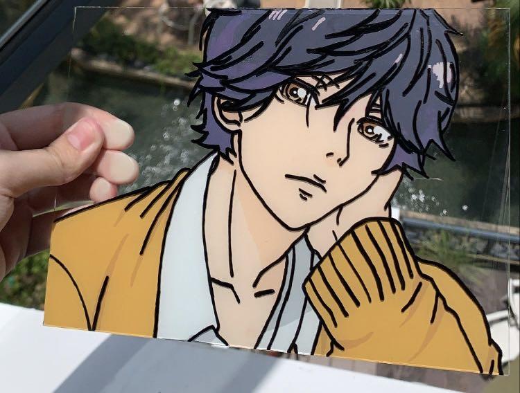 Icandy Finds - Sōma Yukihira🍴 6×6 Anime Glass Painting