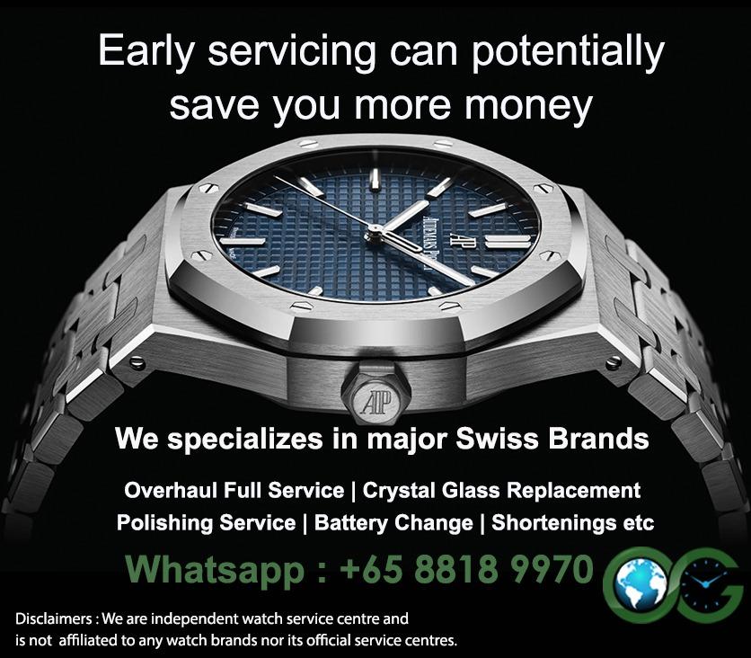 Audemars piguet royal oak battery sales
