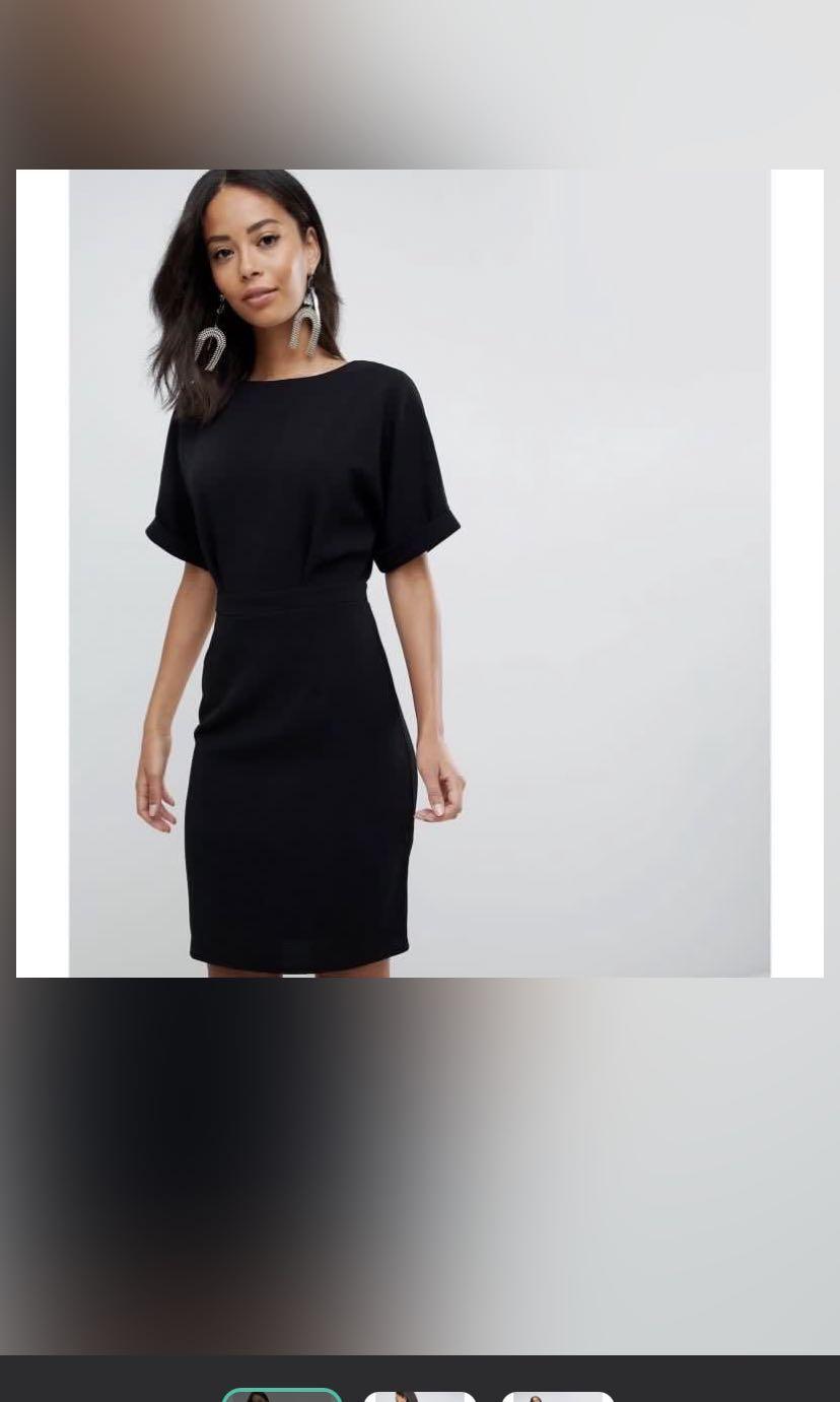 ASOS DESIGN wiggle mini dress Women s Fashion Dresses Sets Dresses on Carousell