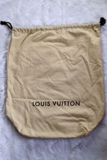 louis vuitton drawstring dust bag