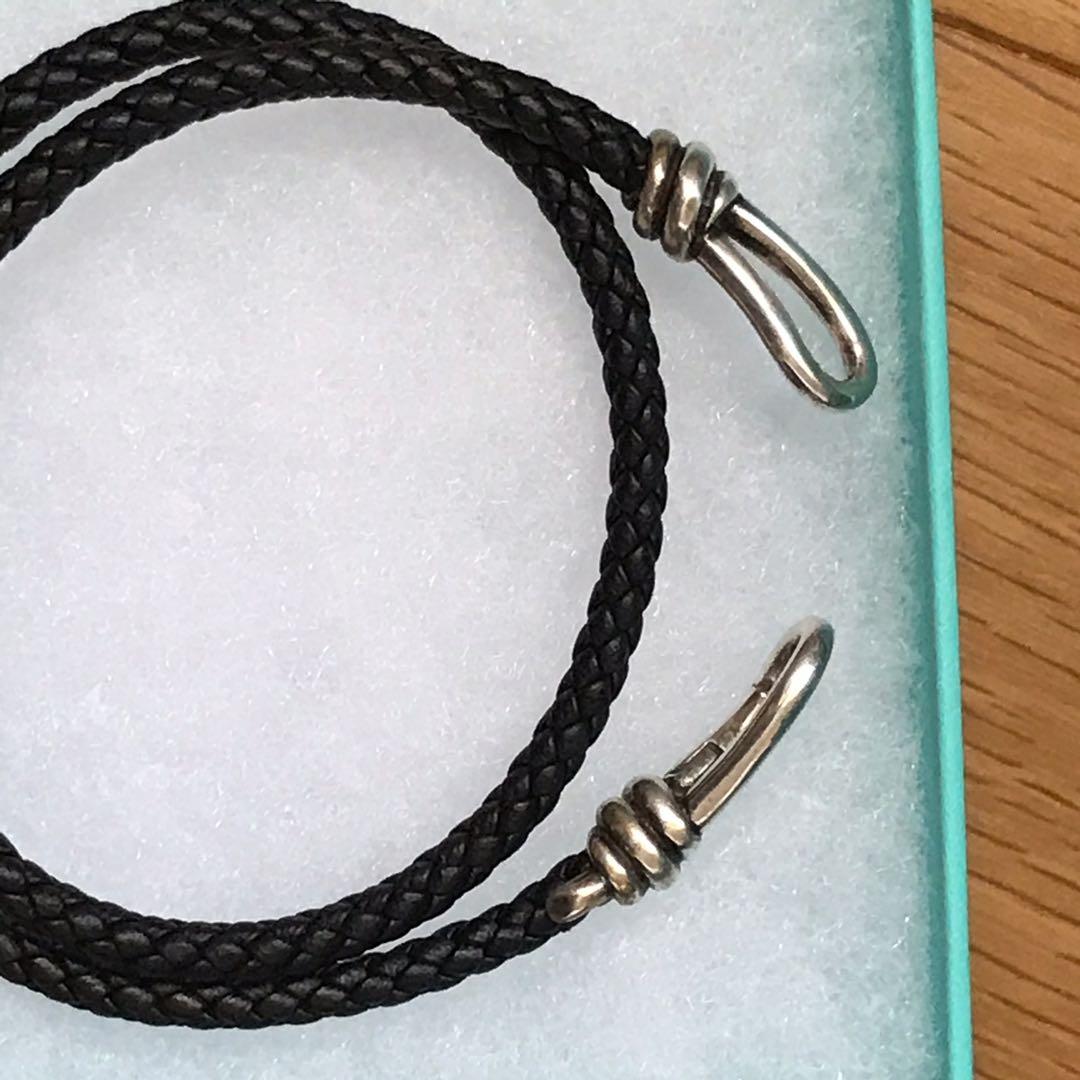 Authentic Tiffany Co. Paloma Picasso Knot Double Braid Wrap Bracelet Large with full package and receipt Bought in US Usd450