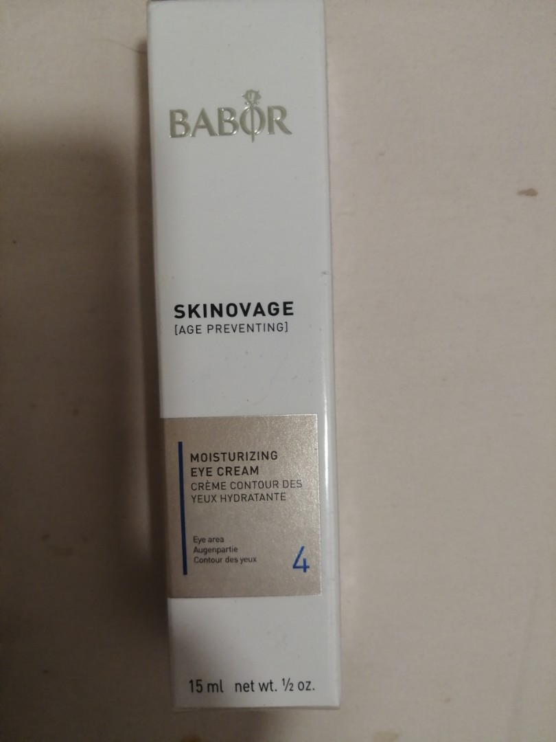 babor moisturizing eye cream