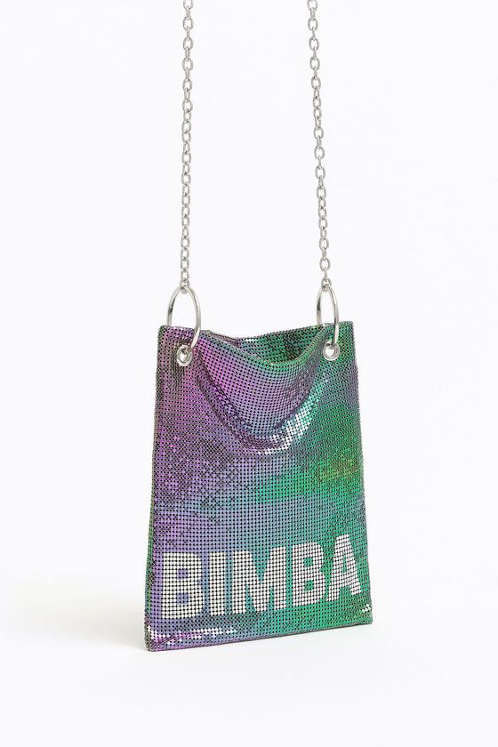 Bimba Y Lola Metal Mesh Bag