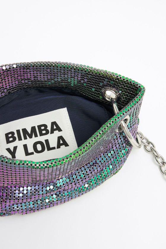 BIMBA Y LOLA METAL MESH BAG