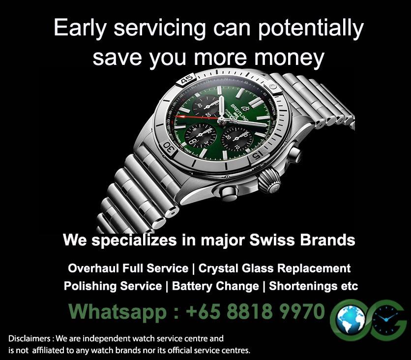 Breitling crystal shop replacement cost