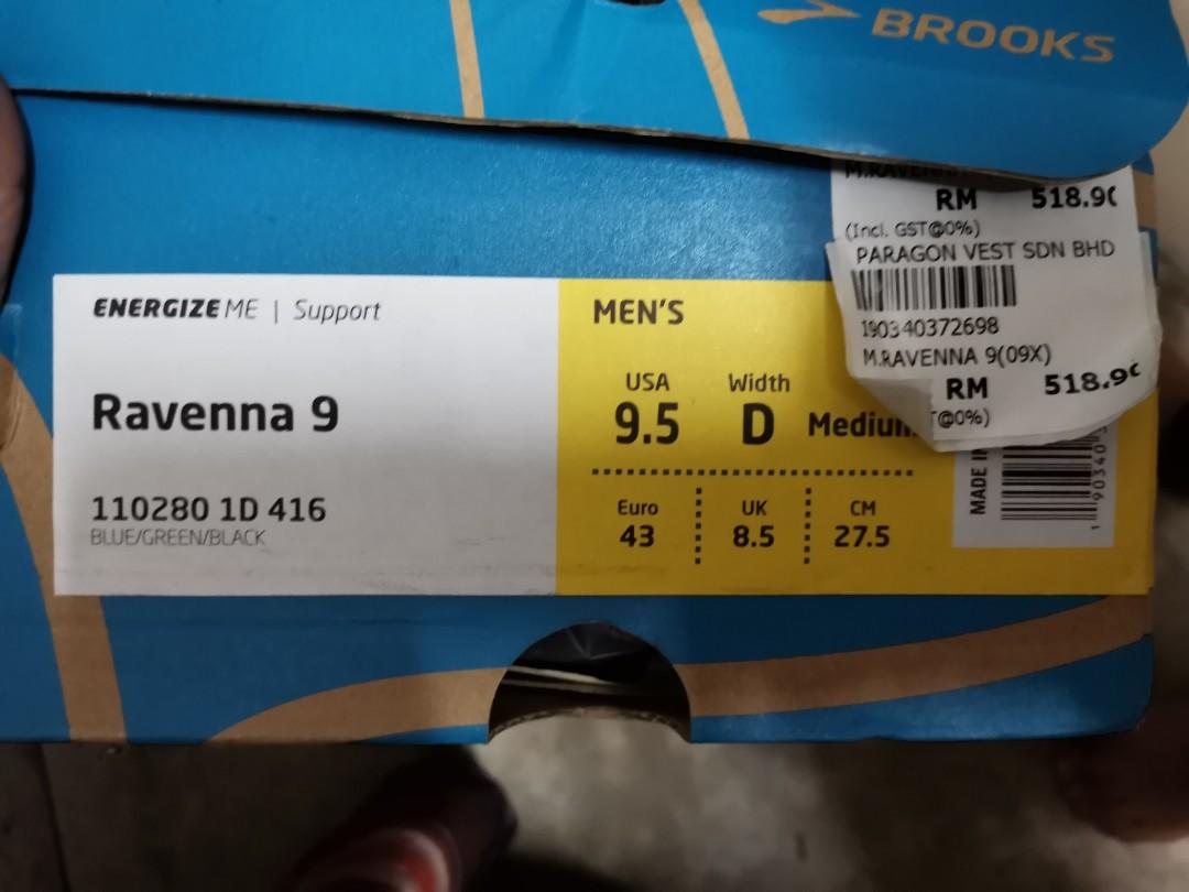 Brooks ravenna clearance 9 yellow