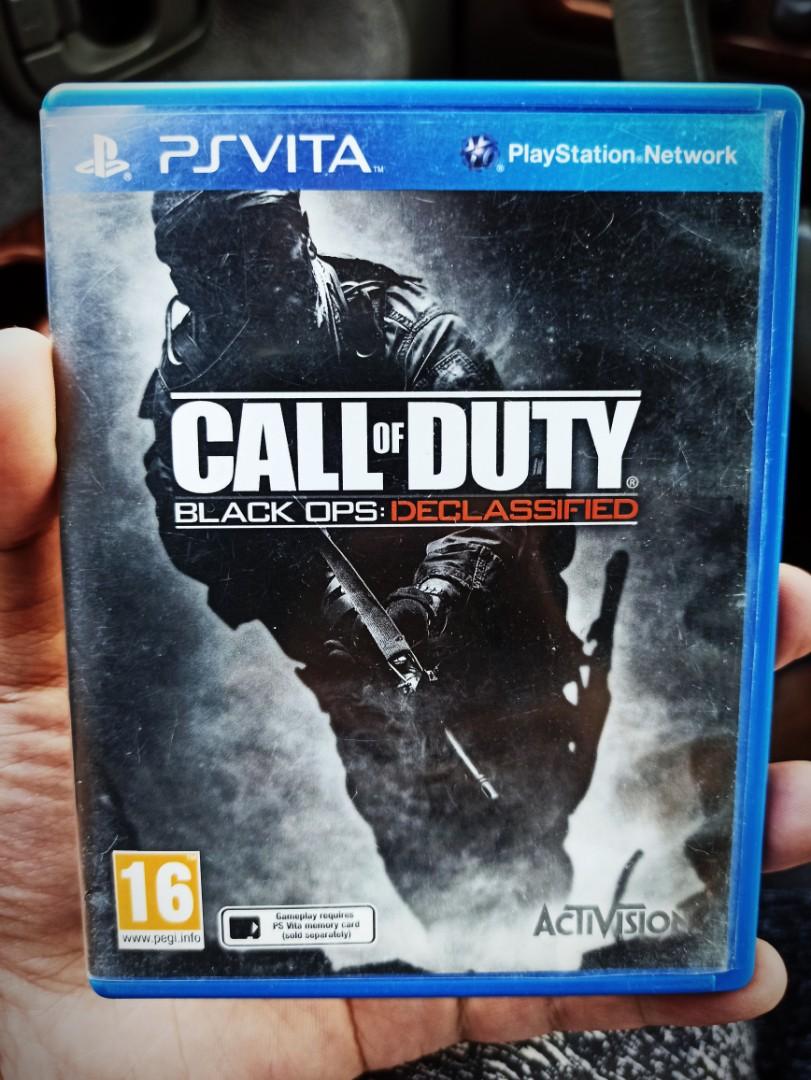 Call of Duty Black Ops Declassified - PS Vita, Video Gaming, Video Games,  PlayStation on Carousell