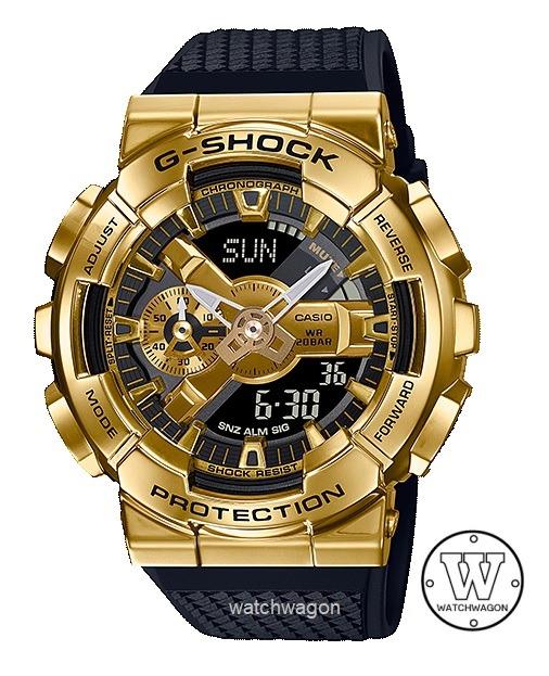 G shock gold top plated