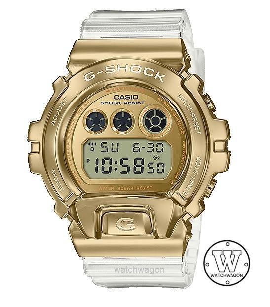 G shock gold transparent sales