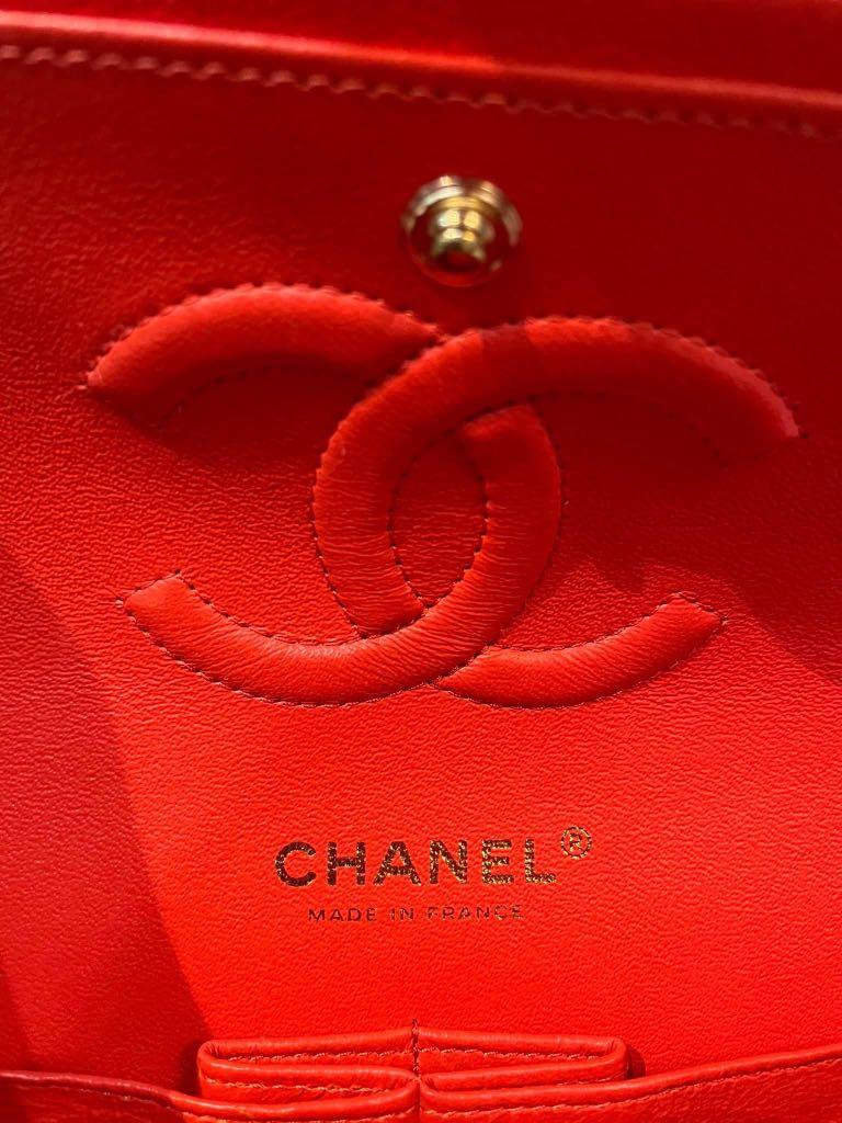Chanel Classic Flap Caviar 19B True Red No.27