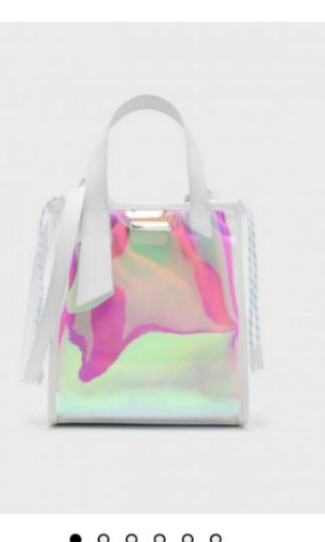 Charles keith holographic bag hotsell