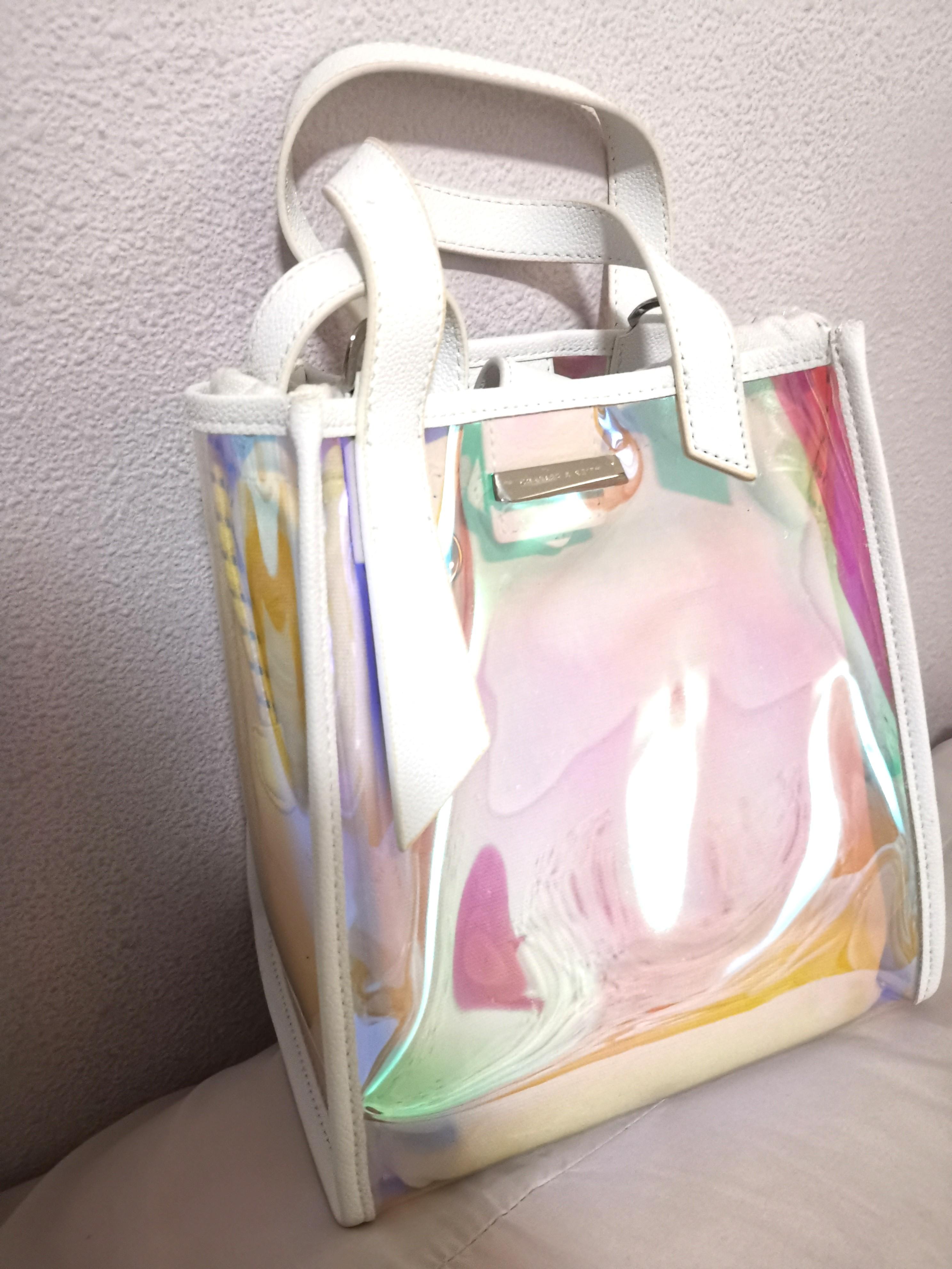 Charles keith holographic bag store
