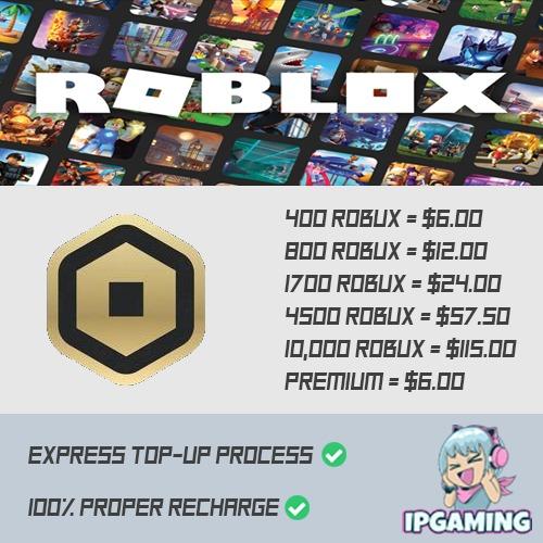 Cheapest Roblox Top Up Credits Robux Video Gaming Gaming Accessories Game Gift Cards Accounts On Carousell - recharge robux