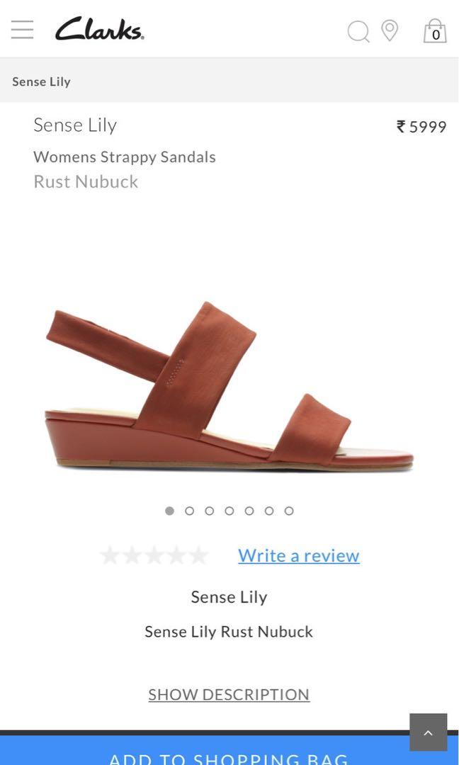 Clarks sense lily sale sandals