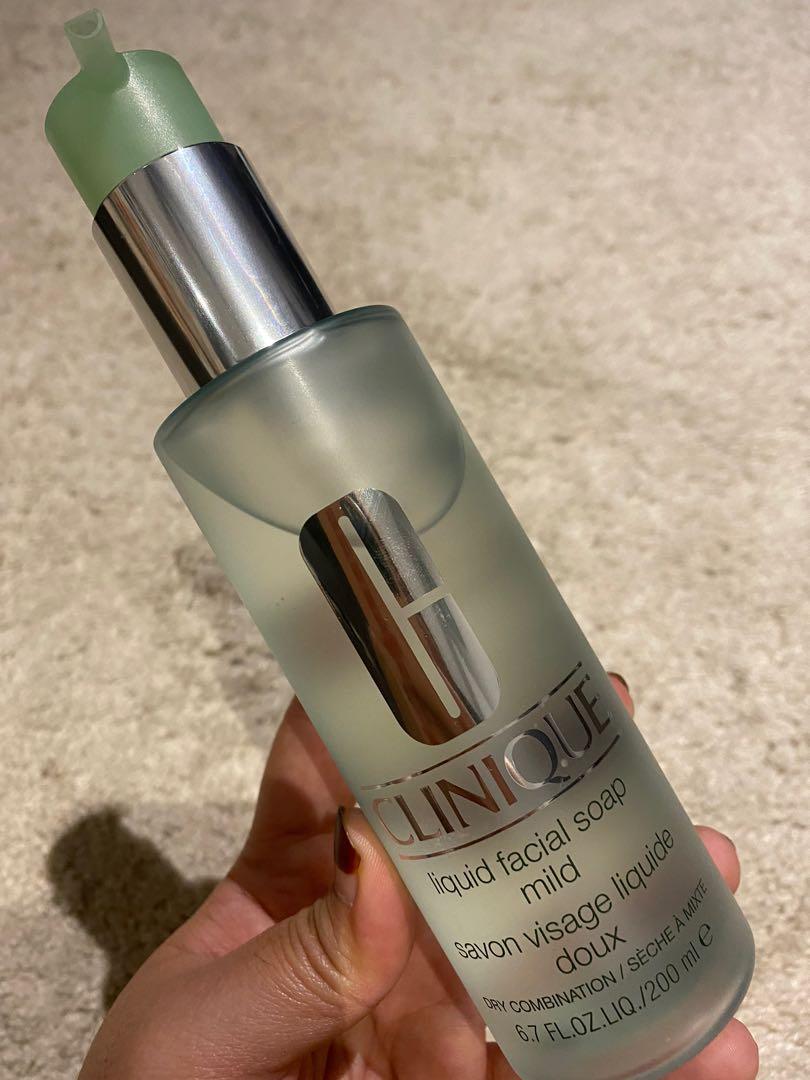 clinique facial cleanser