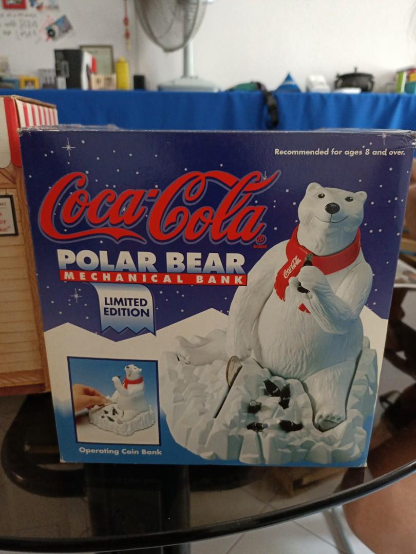 coca cola polar bear plush 1993