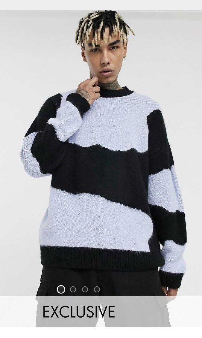COLLUSION Jumper Sweater Men s Fashion Tops Sets Hoodies on