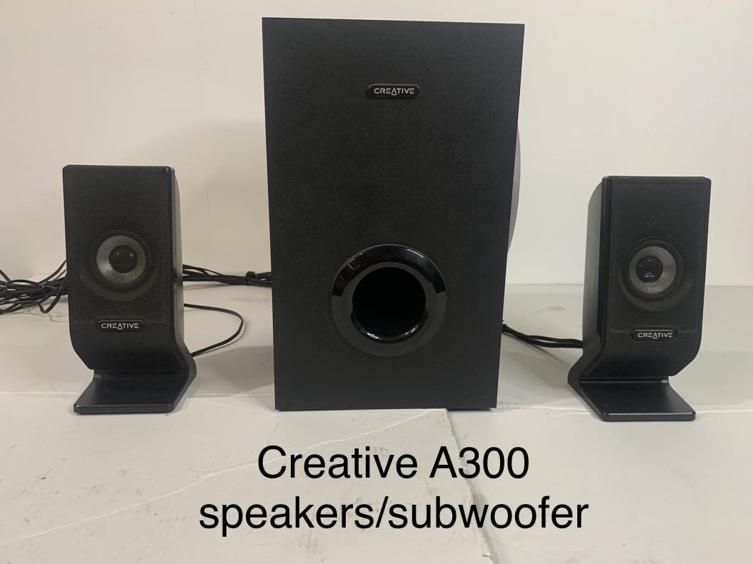 Creative A300 2.1 speakers, Audio, Soundbars, Speakers & Amplifiers on ...