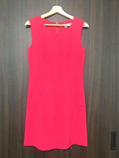 Diane von Furstenberg DvF Carrie Dress in Fuchsia