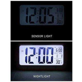 Digital Alarm Clock (Black)