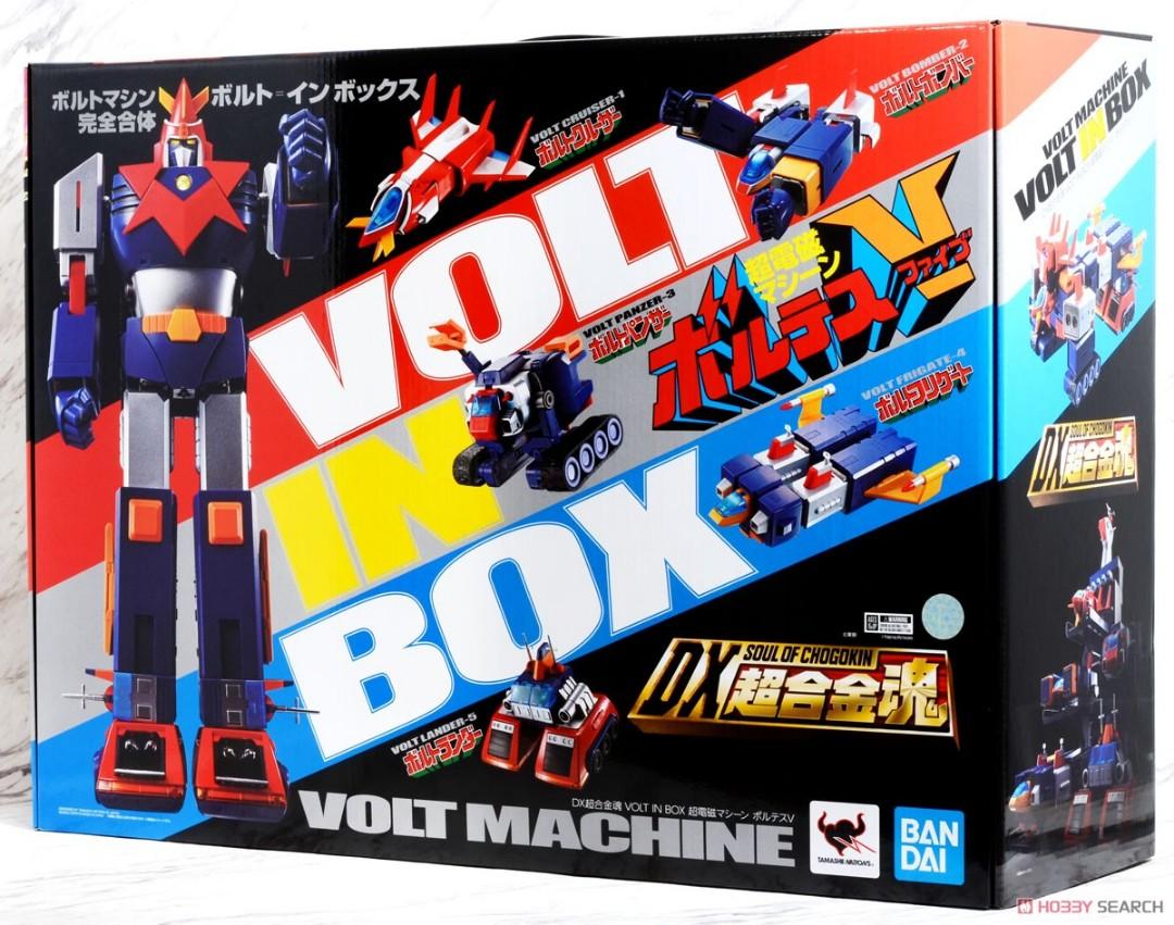 BANDAI THE CHOGOKIN VOLTES V GT-10 Dead Stock Unopend Item Very Rare! 