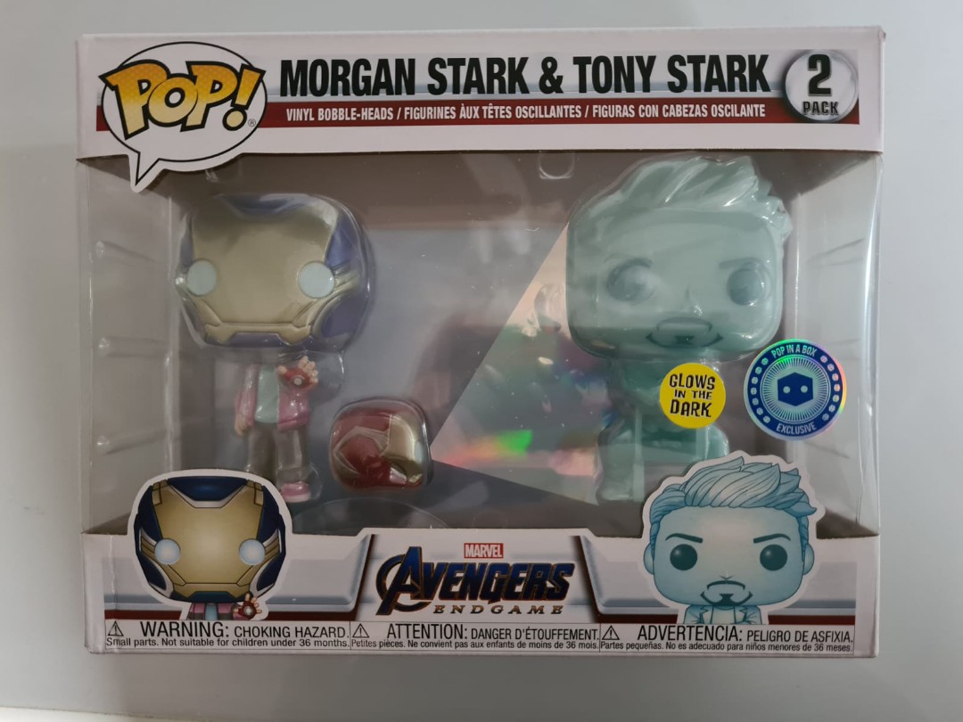 funko morgan stark and tony stark