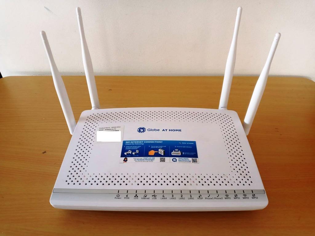 Globe fiberhome router gpon onu an5506 04 computers tech parts 