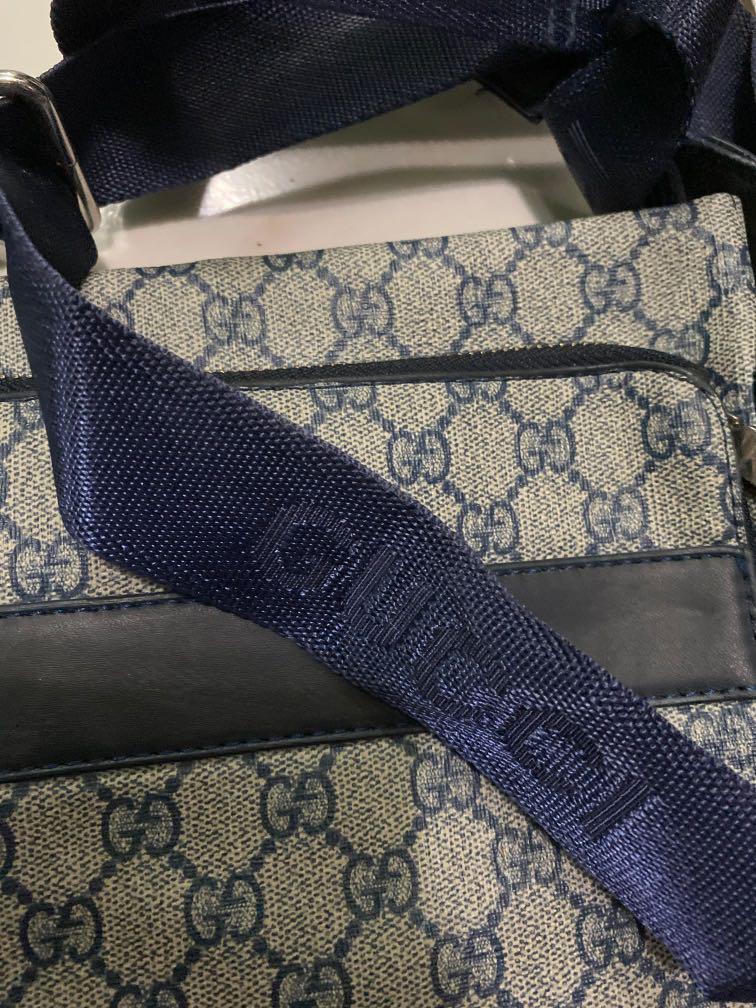 Gucci Blue Sling Bag Women s Fashion Bags Wallets Cross body Bags on Carousell