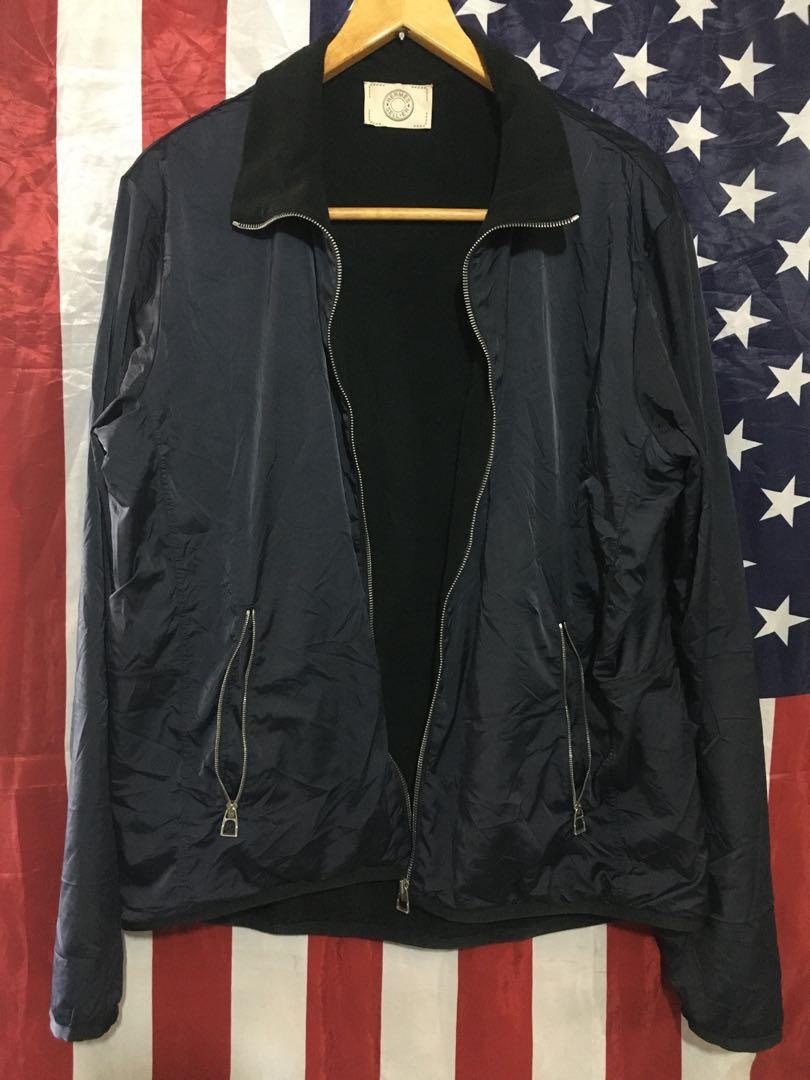 Hermes SELLIER Unisex Navy windbreaker 