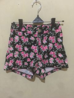 h&m divided flower pants