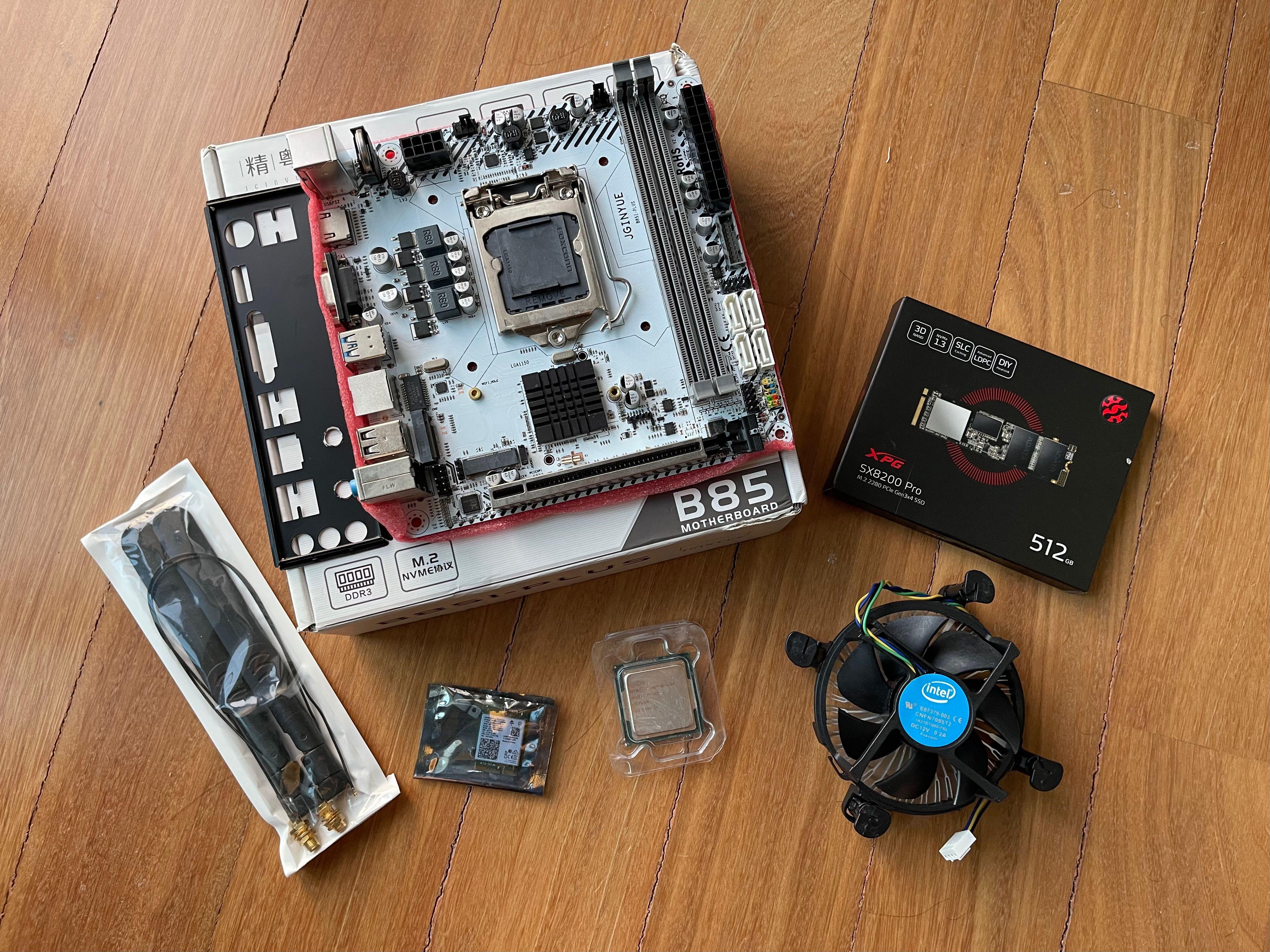 Combo i5 CPU Mini ITX motherboard