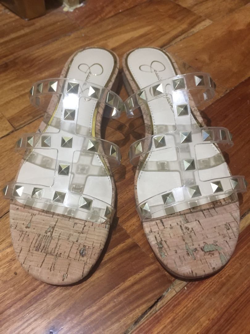 Jessica simpson clear sales sandals