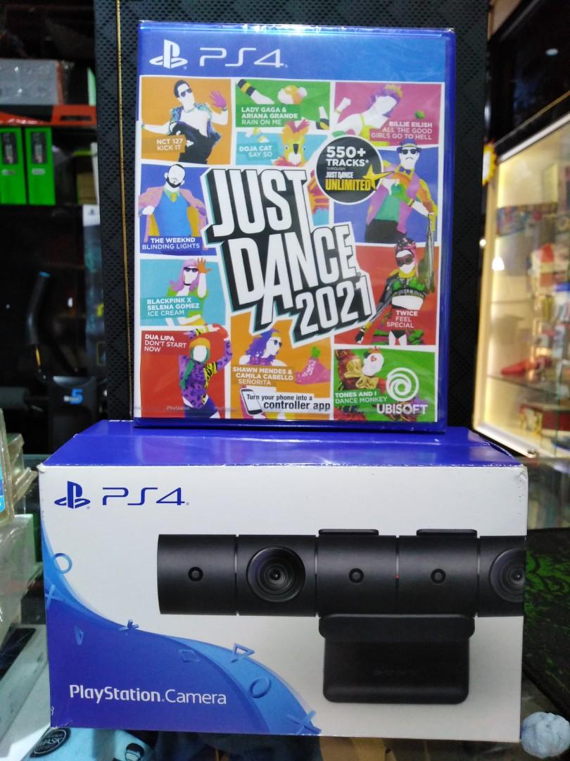 Just Dance 21 Game With Used Ps4 Camera Video Gaming Video Games Playstation On Carousell