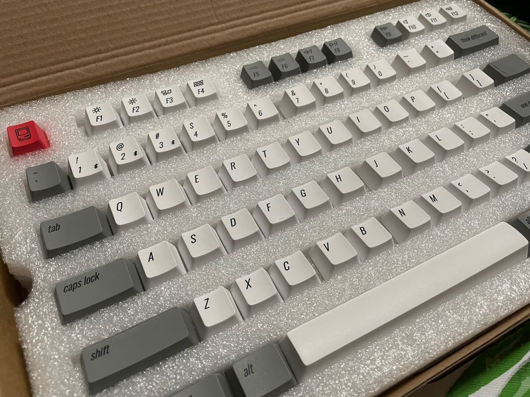 Keychron K2 PBT Retro Mac Keycap Set, Computers & Tech, Parts