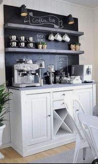 Kitchen island, bar table, coffee nook