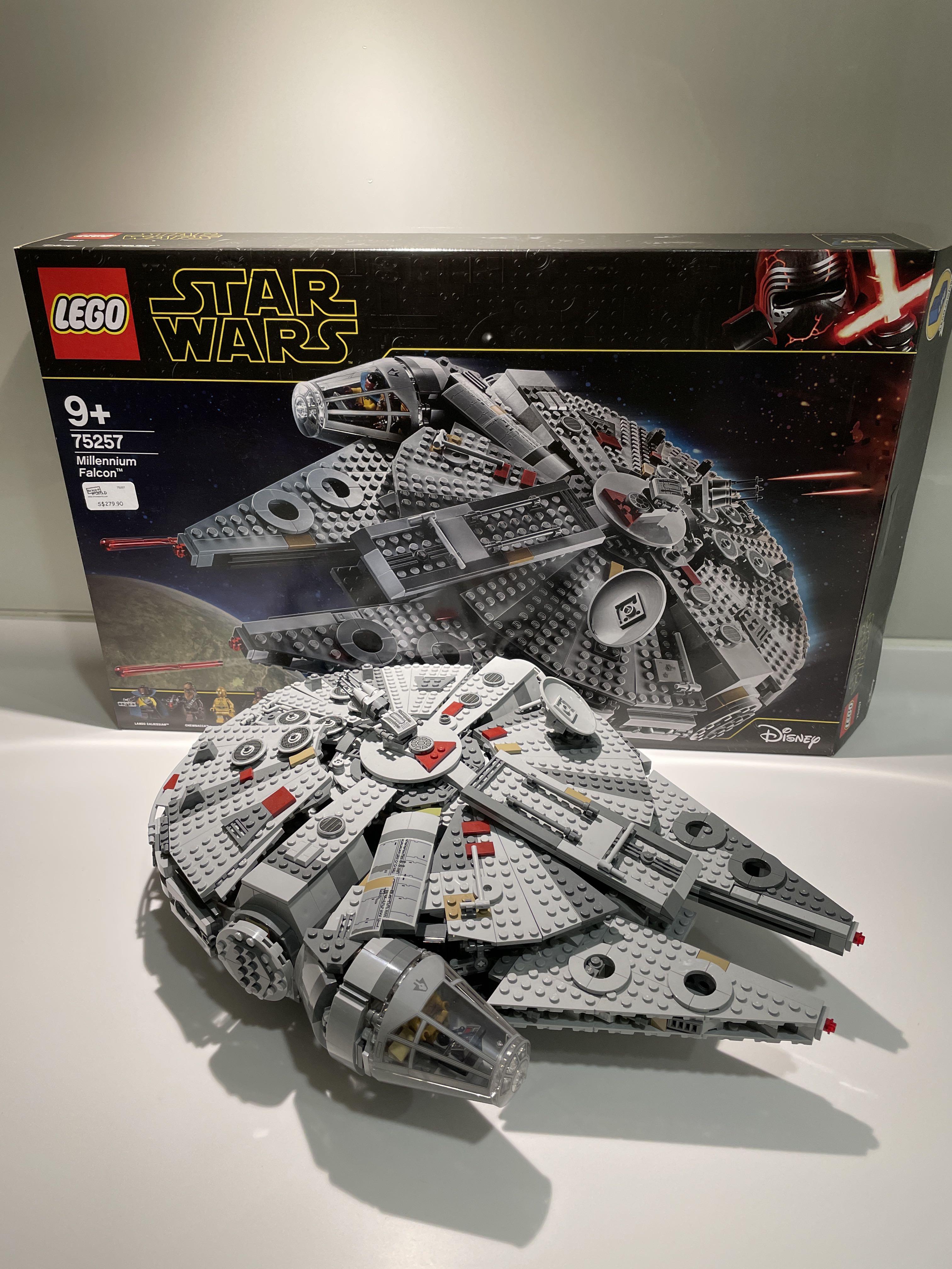 faucon millenium lego 75257
