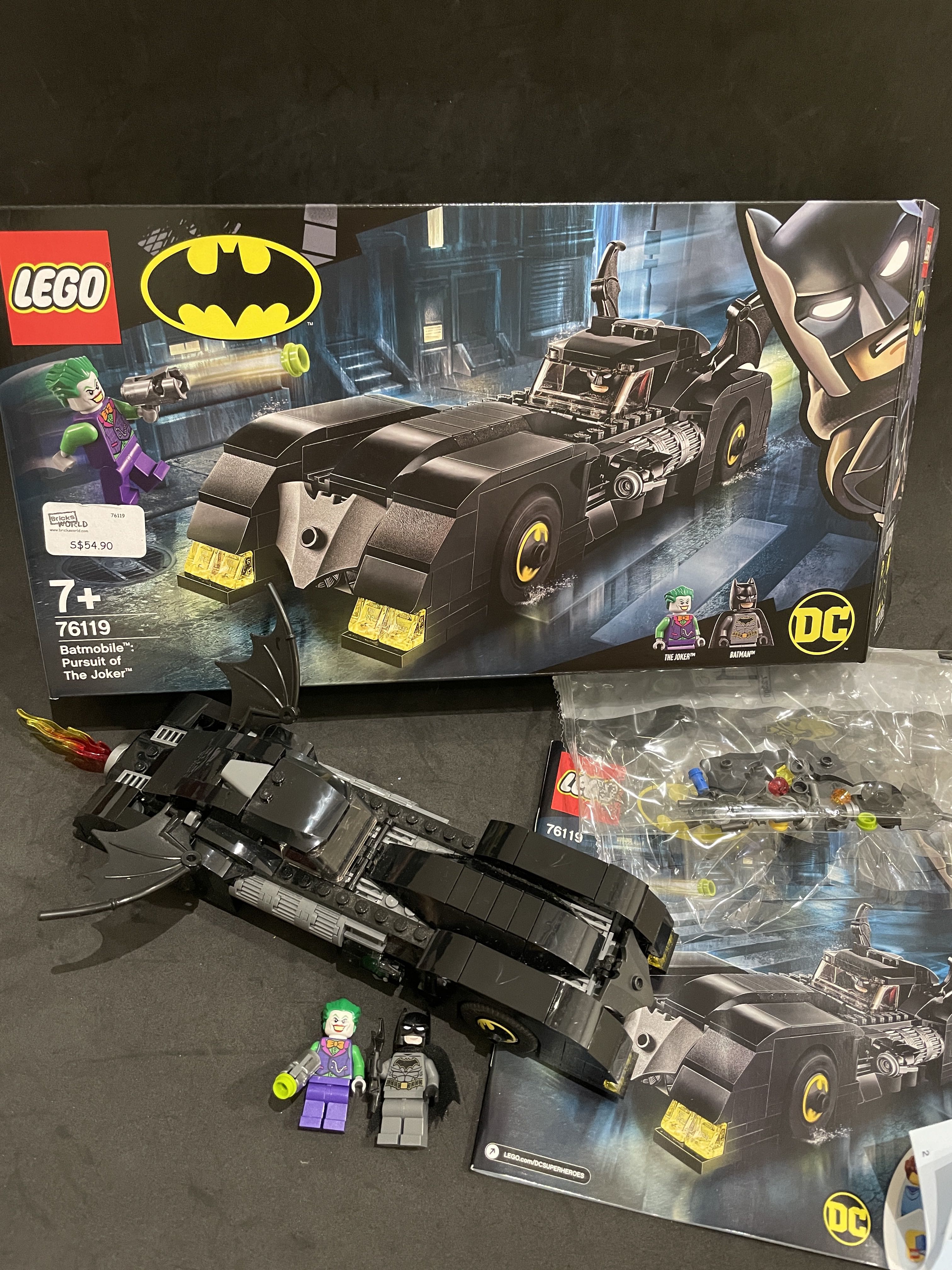Lego 76119 Batmobile Pursuit Of The Joker Batman, Hobbies & Toys, Toys &  Games on Carousell