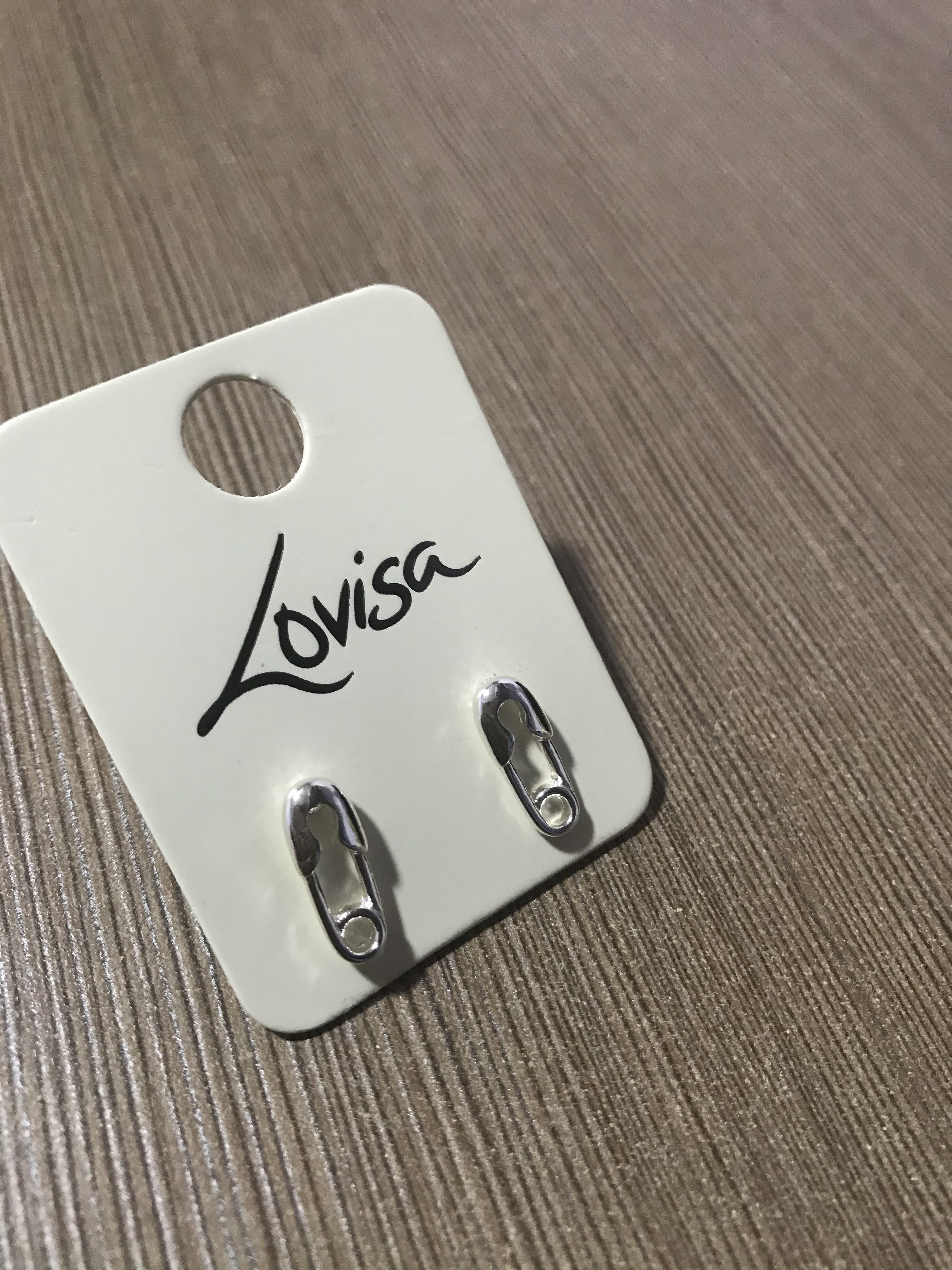 Safety pin earrings sales lovisa
