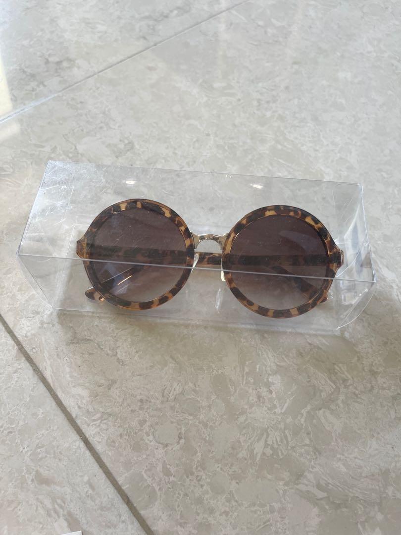 Mango round sunglasses sales